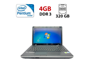 БУ Ноутбук Fujitsu LifeBook AH531 / 15.6&quot; (1366x768) TN / Intel Pentium B960 (2 ядра по 2.2 GHz) / 4 GB DDR3 / 320 GB HDD / Intel HD Graphics 2nd Generation / WebCam из Европы в Харькове