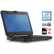 Защищенный ноутбук Dell Latitude 5414 Rugged / 14" (1920x1080) IPS / Intel Core i5-6300U (2 (4) ядра по 2.4 - 3.0 GHz) / 16 GB DDR4 / 240 GB SSD / Intel HD Graphics 520 / WebCam / HDMI / 4G LTE - 1