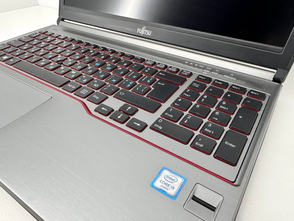 Ноутбук Fujitsu LifeBook E756 / 15.6&quot; (1920x1080) IPS / Intel Core i5-6200U (2 (4) ядра по 2.3 - 2.8 GHz) / 8 GB DDR4 / 256 GB SSD / Intel HD Graphics 520 / WebCam / Win 10 - 6