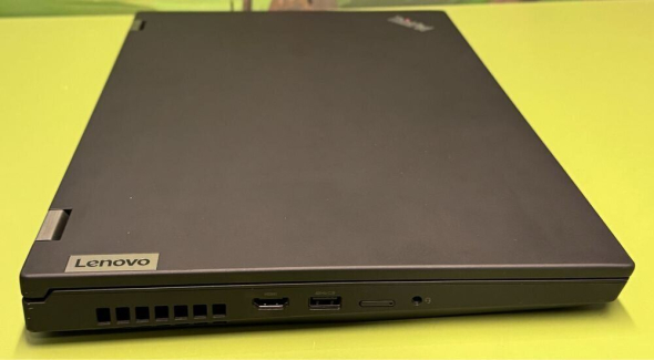 Ноутбук рабочая станция Lenovo Thinkpad P15 Gen2 / 15.6&quot; (1920x1080) IPS / Intel Core i7-11800H (8 (16) ядер по 2.3 - 4.6 GHz) / 16 GB DDR4 / 512 GB SSD / nVidia Quadro T1200, 4 GB GDDR6, 128-bit / WebCam / Fingerprint - 6