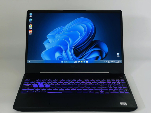 Ноутбук Б-класс Asus TUF Gaming F15 FX506L / 15.6&quot; (1920x1080) IPS / Intel Core i5-10300H (4 (8) ядра по 2.5 - 4.5 GHz) / 16 GB DDR4 / 250 GB SSD / Intel UHD Graphics / WebCam - 6