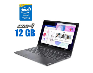 БУ Ноутбук-трансформер Lenovo Yoga 7 14ITL5 / 14&quot; (1920x1080) IPS Touch / Intel Core i5-1135G7 (4 (8) ядра по 2.4 - 4.2 GHz) / 12 GB DDR4 / 480 GB SSD / Intel Iris Xe Graphics / WebCam  из Европы в Харкові