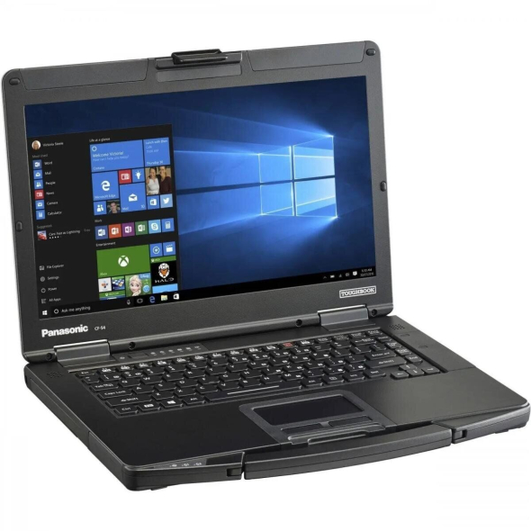 Защищенный ноутбук-трансформер Panasonic Toughbook CF-54 / 14&quot; (1920x1080) IPS / Intel Core i5-6300U (2 (4) ядра по 2.4 - 3.0 GHz) / 12 GB DDR3 / 480 GB SSD / Intel HD Graphics 520 / WebCam / Win 10 Pro - 2