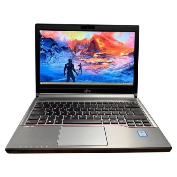 Ультрабук Fujitsu LifeBook E736 / 13.3&quot; (1920x1080) IPS / Intel Core i7-6500U (2 (4) ядра по 2.5 - 3.1 GHz) / 8 GB DDR4 / 512 GB SSD / Intel HD Graphics 520 / WebCam / Win 10 Pro - 2