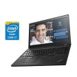 Ноутбук Lenovo ThinkPad T560 / 15.6" (1920x1080) IPS / Intel Core i7-6600U (2 (4) ядра по 2.6 - 3.4 GHz) / 8 GB DDR3 / 256 GB SSD / Intel HD Graphics 520/ WebCam / Win 10 Pro - 1
