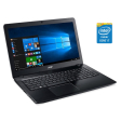 Ноутбук Acer Aspire F5-573 / 15.6" (1920x1080) IPS / Intel Core i7-7500U (2 (4) ядра по 2.7 - 3.5 GHz) / 8 GB DDR3 / 240 GB SSD / Intel HD Graphics 620 / WebCam / Win 10 Pro - 1
