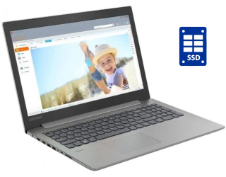 БУ Ноутбук Lenovo IdeaPad 330S-15IWL / 15.6&quot; (1366x768) TN / Intel Core i3-8130U (2 (4) ядра по 2.2 - 3.4 GHz) / 8 GB DDR4 / 240 GB SSD / Intel UHD Graphics 620 / WebCam / Win 10 Pro из Европы в Харькове