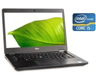 БУ Ультрабук Dell Latitude 5490 / 14&quot; (1366x768) TN / Intel Core i5-8350U (4 (8) ядра по 1.7 - 3.6 GHz) / 8 GB DDR4 / 240 GB SSD / Intel UHD Graphics / WebCam / Win 10 Pro из Европы в Харькове