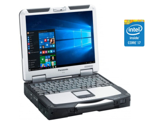 БУ Защищенный ноутбук Panasonic Toughbook CF-31 / 13.1&quot; (1024x768) TN / Intel Core i7-2620M (2 (4) ядра по 2.7 - 3.4 GHz) / 12 GB DDR3 / 480 GB SSD / Intel HD Graphics 3000 / Win 10 Pro из Европы в Харькове
