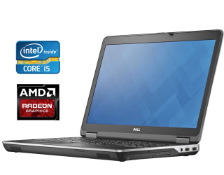 БУ Ноутбук Dell Latitude E6540 / 15.6&quot; (1920x1080) IPS / Intel Core i5-4310M (2 (4) ядра по 2.7 - 3.4 GHz) / 8 GB DDR3 / 250 GB SSD / AMD Radeon HD 8790M, 2 GB GDDR5, 128-bit / WebCam / Windows 10 из Европы в Харкові