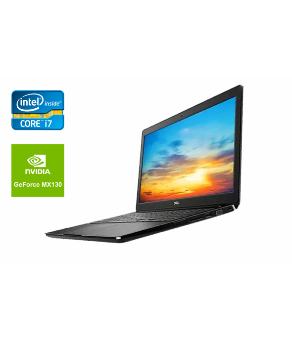 Игровой ноутбук Dell Latitude 3500 / 15.6&quot; (1920x1080) IPS / Intel Core i7-8565U (4 (8) ядра по 1.8 - 4.6 GHz) / 8 GB DDR4 / 240 GB SSD / nVidia GeForce MX130, 2 GB GDDR5, 64-bit / WebCam / Windows 10 - 1