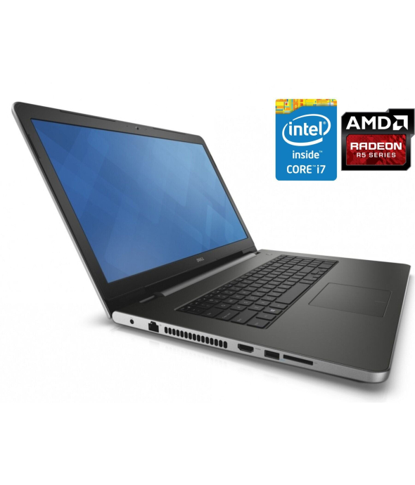 Игровой ноутбук Dell Inspiron 5759 / 17.3&quot; (1920x1080) IPS Touch / Intel Core i7-6500U (2 (4) ядра по 2.5 - 3.1 GHz) / 8 GB DDR3 / 240 GB SSD / AMD Radeon R5 M335, 4 GB DDR3, 64-bit / WebCam / DVD-ROM / Win 10 Pro - 1