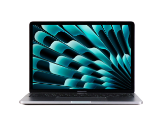 БУ Ноутбук 13.3&quot; Apple MacBook Pro M1 2020 A2338 8Gb RAM 256Gb SSD 2xThunderBolt Retina TruTone 2K TouchBar Space Gray (MYD82LL/A) из Европы в Харкові