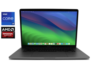 БУ Ноутбук Apple MacBook Pro A1990 2019 / 15.4&quot; (2880x1800) IPS / Intel Core i9-9880H (8 (16) ядер по 2.3 - 4.8 GHz) / 16 GB DDR4 / 512 GB SSD / AMD Radeon Pro 560X, 4 GB GDDR5, 128-bit / WebCam / MacOS из Европы в Харькове
