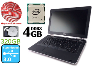 БУ Ноутбук Dell Latitude E6330 / 13.3&quot; (1366x768) TN / Intel Core i7-3540M (2 (4) ядра по 3.0 GHz - 3.7 GHz) / 4 GB DDR3 / 320 GB HDD / Intel HD Graphics 4000 / WebCam / DVD-ROM из Европы в Харкові