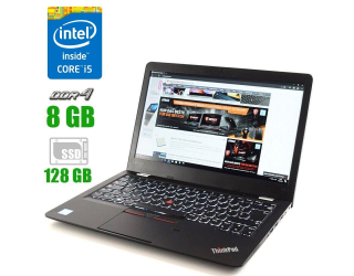 БУ Ультрабук Lenovo ThinkPad 13 Gen2 / 13.3 &quot; (1366x768) TN / Intel Core i5-7200U (2 (4) ядра по 2.5 - 3.1 GHz) / 8 GB DDR4 / 128 GB SSD / Intel HD Graphics 620 / WebCam / HDMI из Европы в Харкові