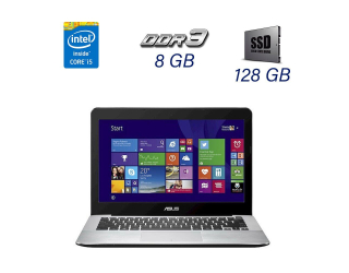 БУ Ноутбук Asus F302u / 13.3&quot; (1920x1080) IPS / Intel Core i5-6200U (2 (4) ядра по 2.3 - 2.8 GHz) / 8 GB DDR3 / 128 GB SSD / Intel HD Graphics 520 / WebCam / Windows 10 Home из Европы в Харкові