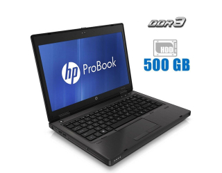 БУ Ноутбук HP ProBook 6460b / 14&quot; (1366x768) TN / Intel Core i3-2310M (2 (4) ядра по 2.1 GHz) / 4 GB DDR3 / 500 GB HDD / Intel HD Graphics 3000 / WebCam / DVD-ROM из Европы в Харькове