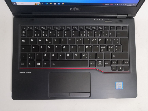 Нетбук Fujitsu LifeBook U727 / 12.5&quot; (1920x1080) IPS / Intel Core i5-7200U (2 (4) ядра по 2.5 - 3.1 GHz) / 8 GB DDR4 / 128 GB SSD / Intel HD Graphics 620 / WebCam / VGA / Windows 10 Pro - 3