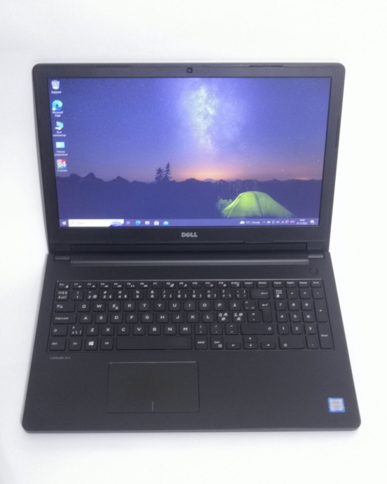 Ноутбук Б-клас Dell Latitude 3570 / 15.6&quot; (1366x768) TN / Intel Core i3-6100U (2 (4) ядра по 2.3 GHz) / 8 GB DDR4 / 128 GB SSD / Intel HD Graphics 520 / WebCam / HDMI / Windows 10 Pro - 2