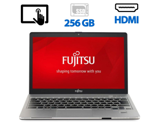 БУ Ультрабук Б-клас Fujitsu LifeBook S936 / 13.3&quot; (1920x1080) IPS Touch / Intel Core i5 - 6300U (2 (4) ядра по 2.4-3.0 GHz) / 8 GB DDR4 / 256 GB SSD / Intel HD Graphics 520 / WebCam / HDMI / Windows 10 Pro из Европы в Харкові