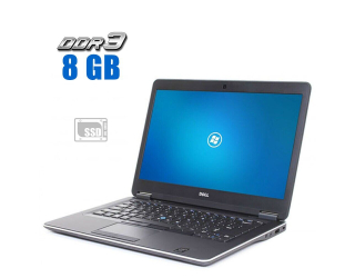 БУ Ноутбук Б-класс Dell Latitude E7440 / 14&quot; (1920x1080) IPS / Intel Core i3-4030U (2 (4) ядра по 1.9 GHz) / 8 GB DDR3 / 128 GB SSD / Intel HD Graphics 4400 / Win 10 Pro из Европы в Харькове