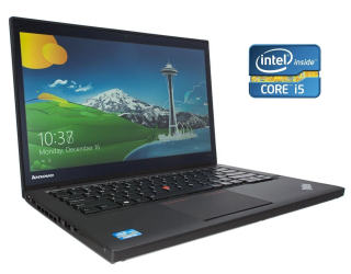 БУ Ультрабук Lenovo ThinkPad T440s / 14&quot; (1600x900) TN / Intel Core i5-4210U (2 (4) ядра по 1.7 - 2.7 GHz) / 8 GB DDR3 / 128 GB SSD / Intel HD Graphics 4400 / Windows 10 Pro из Европы в Харкові