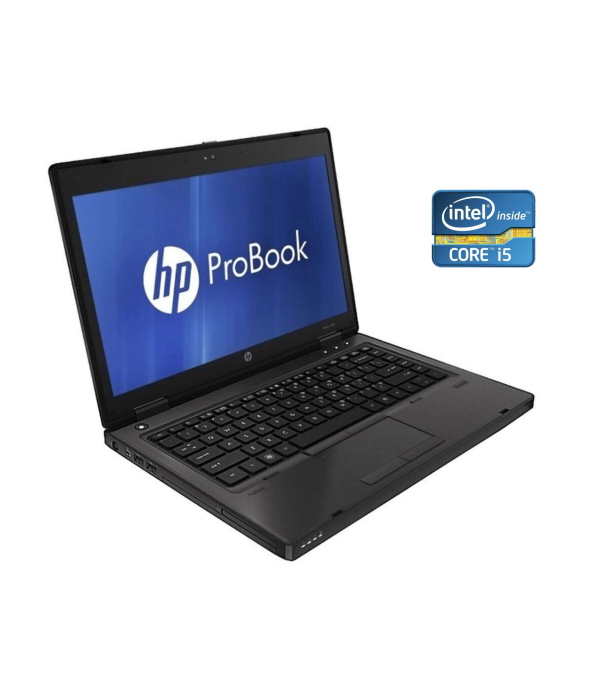 Ноутбук HP ProBook 6470b / 14&quot; (1366x768) TN / Intel Core i5-3210M (2 (4) ядра по 2.5 - 3.1 GHz) / 4 GB DDR3 / 500 GB HDD / Intel HD Graphics 4000 / WebCam - 1