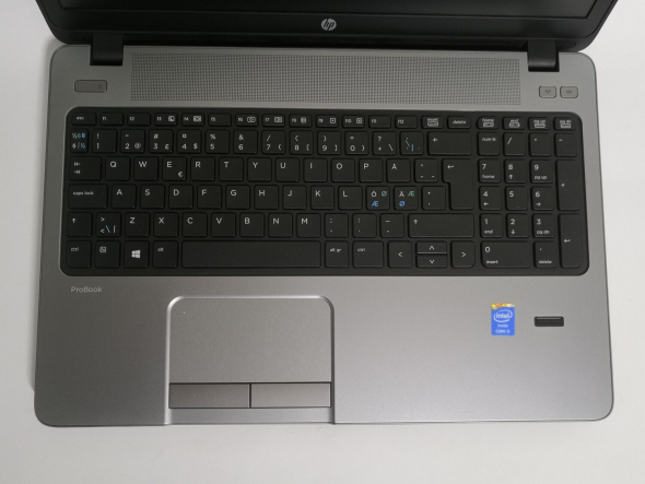 Ноутбук HP ProBook 450 G1 / 15.6&quot; (1366x768) TN / Intel Core i3-4000M (2 (4) ядра по 2.4 GHz) / 4 GB DDR3 / 500 Gb HDD / Intel HD Graphic 4600 / WebCam / DVD-ROM / VGA - 3