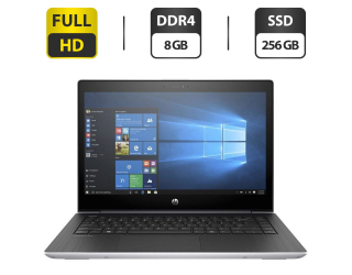 БУ Ультрабук Б-класс HP ProBook 440 G5 / 14&quot; (1920x1080) IPS / Intel Core i5-8250U (4 (8) ядра по 1.6 - 3.4 GHz) / 8 GB DDR4 / 256 GB SSD / Intel HD Graphics 620 / WebCam / HDMI из Европы