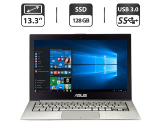 БУ Ультрабук Asus ZenBook UX31E/ 13.3 &quot; (1600x900) TN / Intel Core i7-2677M (2 (4) ядра по 1.8 - 2.9 GHz) / 4 GB DDR3 / 128 GB SSD / Intel HD Graphics 3000 / WebCam / Mini HDMI из Европы в Харкові