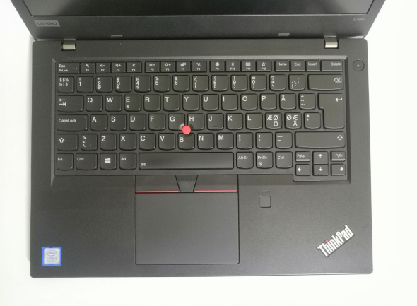 Ультрабук Lenovo ThinkPad L480/ 14 &quot; (1920x1080) IPS / Intel Core i3-8130U (2 (4) ядра по 2.2 - 3.4 GHz) / 8 GB DDR4 / 256 GB SSD / Intel UHD Graphics 620 / WebCam / HDMI / Windows 10 Pro - 3