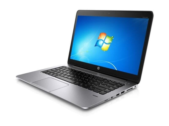 Ультрабук HP EliteBook Folio 1040 G2 / 14&quot; (1920x1080) IPS / Intel Core i7-5600U (2 (4) ядра по 2.6 - 3.2 GHz) / 8 GB DDR3 / 256 GB SSD / Intel HD Graphics 5500 / WebCam / Win 10 Pro - 4