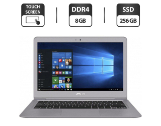 БУ Ультрабук Asus ZenBook Flip UX360C  / 13.3&quot; (3200x1800) IPS Touch / Intel Core m3-7Y30 (2 (4) ядра по 1.0 - 2.6 GHz) / 8 GB DDR4 / 256 GB SSD / Intel HD Graphics 615 / WebCam / Micro-HDMI / Windows 10 Pro из Европы в Харькове
