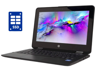 БУ Нетбук-трансформер HP ProBook x360 11 G1 EE / 11.6&quot; (1366x768) TN Touch / Intel Pentium N4200 (4 ядра по 1.1-2.5 GHz)/ 4 GB DDR3 / 128 GB SSD / Intel HD Graphics 505 / WebCam / Win 10 Pro из Европы в Харкові