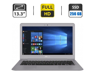 БУ Ультрабук Б-класс Asus ZenBook UX330C / 13.3&quot; (1920x1080) IPS / Intel Core m3-7Y30 (2 (4) ядра по 1.0 - 2.6 GHz) / 8 GB DDR4 / 256 GB SSD / Intel HD Graphics 615 / WebCam / Windows 10 Home из Европы в Харькове