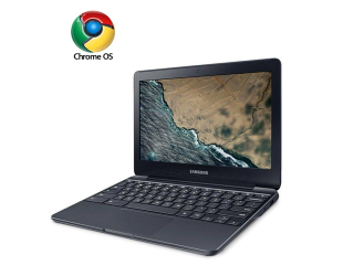 БУ Нетбук Samsung ChromeBook 3 XC500C13 / 11.6&quot; (1366x768) TN / Intel Celeron N3060 (2 ядра по 1.6 - 2.48 GHz) / 4 GB DDR3 / 16 GB eMMC / Intel UHD Graphics 400 / WebCam / ChromeOS из Европы в Харькове