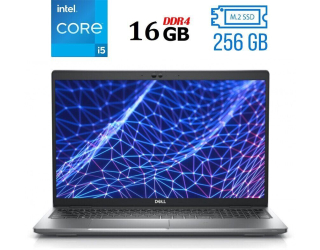 БУ Ноутбук Б-клас Dell Latitude 5530 / 15.6&quot; (1920x1080) IPS / Intel Core i5 - 1235u (10 (12) ядер по 1.3-4.4 GHz) / 16 GB DDR4 / 256 GB SSD M. 2 / Intel Iris XE Graphics / WebCam / USB 3.2 / HDMI / Windows 10 ліцензія из Европы в Харкові