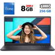 Ноутбук Б-клас Dell Inspiron 15 3511 / 15.6" (1920x1080) IPS / Intel Core i5 - 1135g7 (4 (8) ядра по 2.4-4.2 GHz) / 8 GB DDR4 / 256 GB SSD M. 2 / Intel Iris XE Graphics / WebCam / USB 3.2 / HDMI / Windows 10 ліцензія - 1