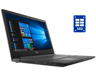 БУ Ноутбук Dell Inspiron 15-3567 / 15.6&quot; (1366x768) TN / Intel Core i3-7100U (2 (4) ядра по 2.4 GHz) / 8 GB DDR4 / 240 GB SSD / Intel HD Graphics 620 / WebCam / Win 10 Pro из Европы в Харькове