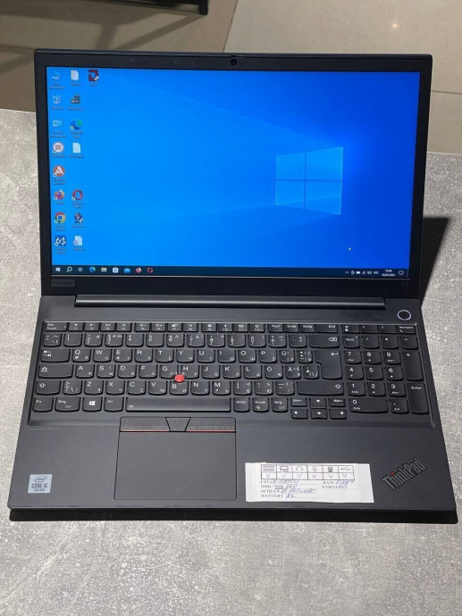 Ноутбук Lenovo ThinkPad E15 / 15.6&quot; (1920x1080) IPS / Intel Core i5-10210U (4 (8) ядра по 1.6 - 4.2 GHz) / 16 GB DDR4 / 512 GB SSD / Intel UHD Graphics / WebCam - 2