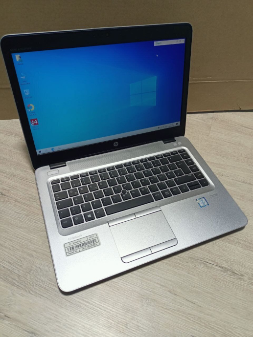 Ноутбук Б-класс HP EliteBook 840 G3 / 14&quot; (1920x1080) TN / Intel Core i5-6300U (2 (4) ядра по 2.4 - 3.0 GHz) / 8 GB DDR4 / 128 GB SSD / Intel HD Graphics 520 / WebCam / VGA - 2