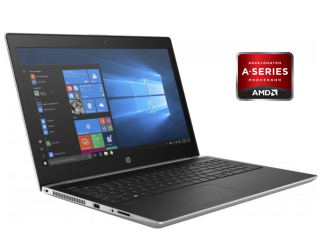 БУ Ноутбук HP ProBook 455 G5 / 15.6&quot; (1366x768) TN / AMD A9-9420 (2 ядра по 3.0 - 3.6 GHz) / 16 GB DDR4 / 240 GB SSD / AMD Radeon R5 Graphics / WebCam / Win 10 Pro из Европы в Харкові