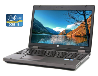 БУ Ноутбук Б-клас HP ProBook 6560b / 15.6&quot; (1366x768) TN / Intel Core i5 - 2520M (2 (4) ядра по 2.5-3.2 GHz) / 8 GB DDR3 / 240 GB SSD / Intel HD Graphics 3000 / WebCam / DVD-ROM / Win 10 Pro из Европы в Харкові
