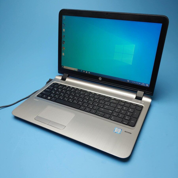 Ноутбук HP ProBook 450 G3 / 15.6&quot; (1920x1080) TN / Intel Core i7-6500U (2 (4) ядра по 2.5 - 3.1 GHz) / 8 GB DDR4 / 120 GB SSD / Intel HD Graphics 520 / WebCam / DVD-ROM / Win 10 Pro - 2