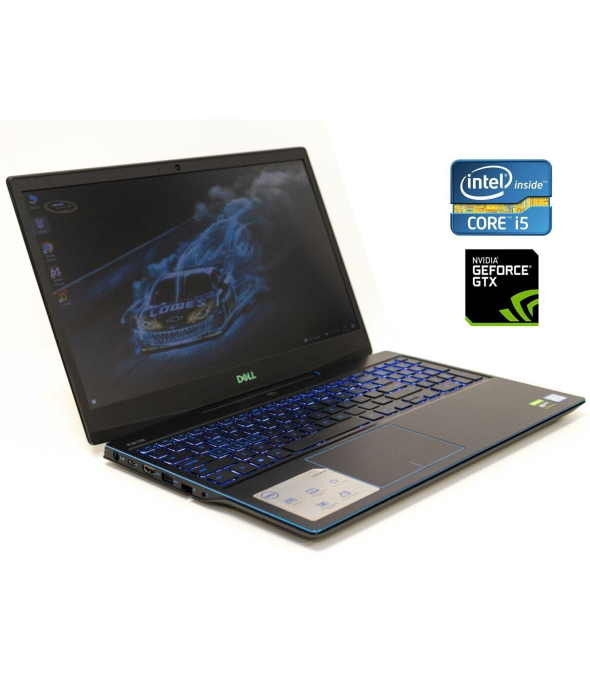 Ігровий ноутбук Dell G3 3590/ 15.6 &quot; (1920x1080) IPS / Intel Core i5-9300h (4 (8) ядра по 2.4 - 4.1 GHz) / 16 GB DDR4 / 480 GB SSD / nVidia GeForce GTX 1660 Ti Max-Q, 6 GB GDDR6, 192-bit / WebCam - 1