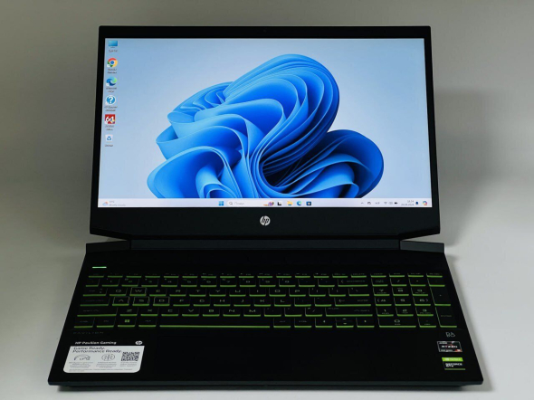 Игровой ноутбук HP Pavilion Gaming 15-ec2121nr / 15.6&quot; (1920x1080) IPS / AMD Ryzen 5 5600H (6 (12) ядер по 3.3 - 4.2 GHz) / 16 GB DDR4 / 512 GB SSD / nVidia GeForce GTX 1650, 4 GB GDDR6, 128-bit / WebCam - 6