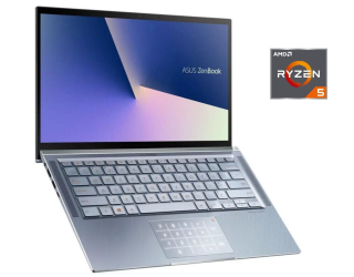 БУ Ультрабук Asus ZenBook UM431D / 14&quot; (1920x1080) IPS / AMD Ryzen 5 3500u (4 (8) ядра по 2.1 - 3.7 GHz) / 8 GB DDR4 / 512 GB SSD M. 2 / AMD Radeon Vega 8 Graphics / WebCam / Win 11 Home из Европы в Харкові