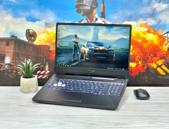 Ігровий ноутбук Asus TUF Gaming F15 FX506HC/ 15.6 &quot; (1920x1080) IPS / Intel Core i5-11400h (6 (12) ядер по 4.5 GHz) / 16 GB DDR4 / 512 GB SSD M. 2 / nVidia GeForce RTX 3050, 4 GB GDDR6, 128-bit / WebCam / Win 10 Home - 4