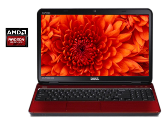 БУ Ноутбук Б-класс Dell Inspiron N5110 Red / 15.6&quot; (1366x768) TN / Intel Pentium B960 (2 ядра по 2.2 GHz) / 4 GB DDR3 / 500 GB HDD / AMD Radeon HD 6470M, 512 MB DDR3, 64-bit / WebCam / DVD-RW из Европы в Харькове